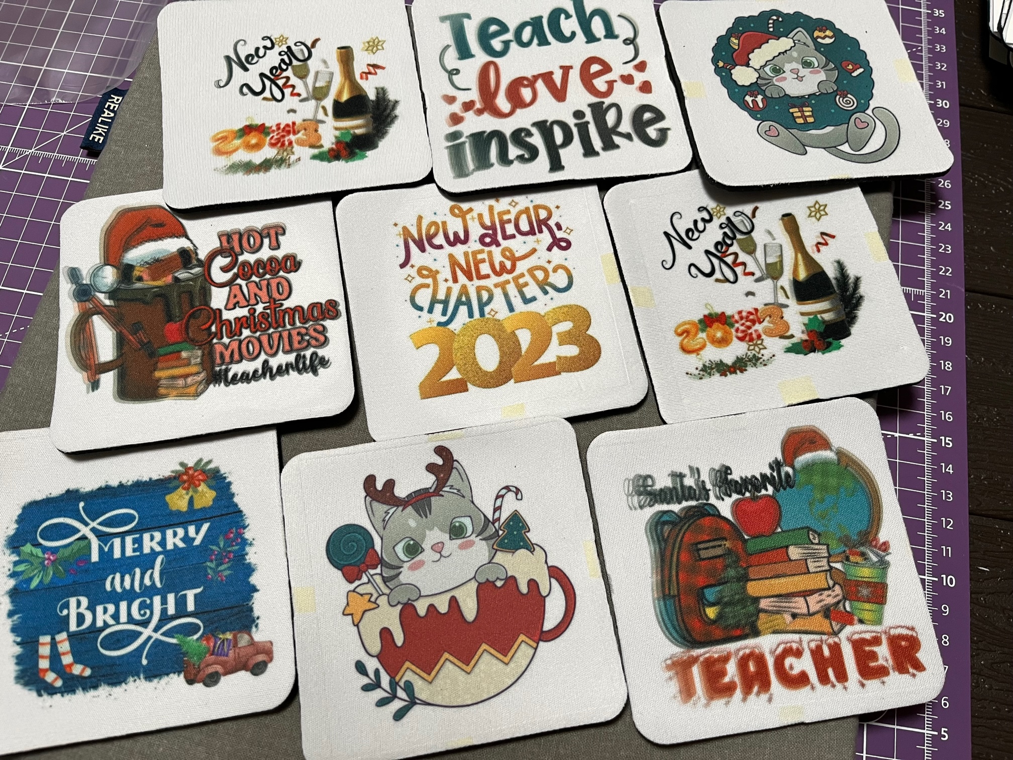 iMAJ Coffee Coasters